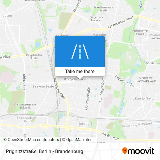Prignitzstraße map
