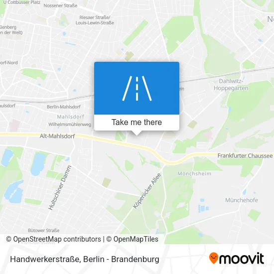 Карта Handwerkerstraße