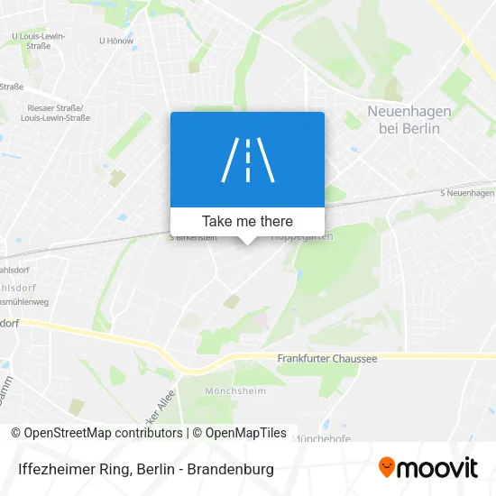 Карта Iffezheimer Ring