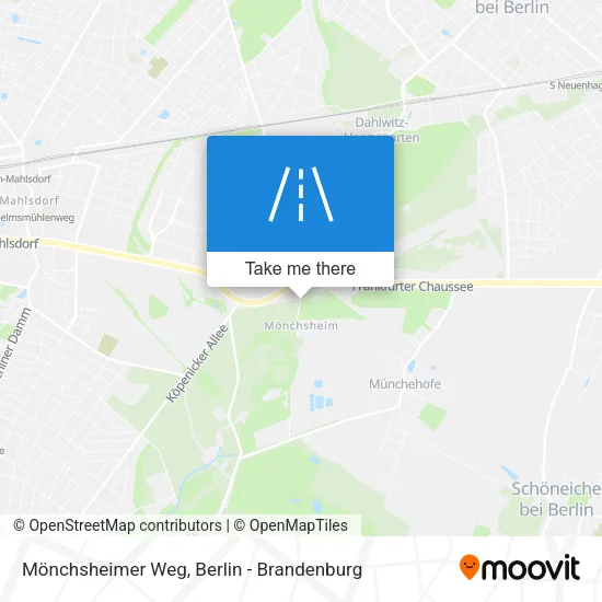 Карта Mönchsheimer Weg
