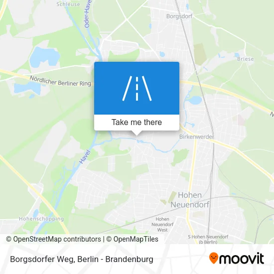 Карта Borgsdorfer Weg