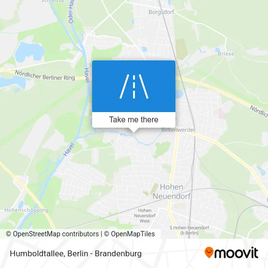 Humboldtallee map