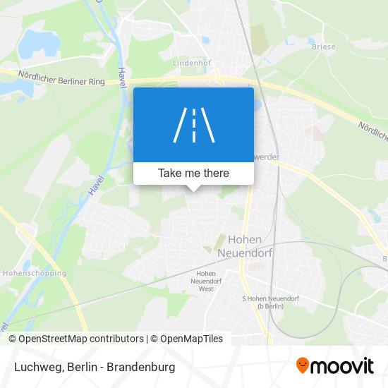 Luchweg map