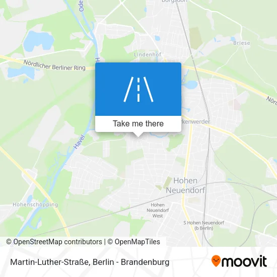 Карта Martin-Luther-Straße