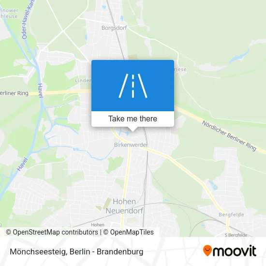 Карта Mönchseesteig