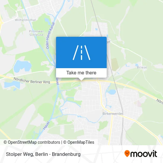 Карта Stolper Weg