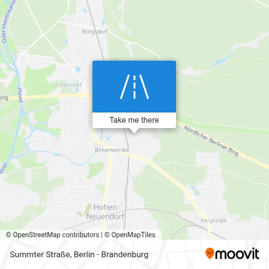 Summter Straße map