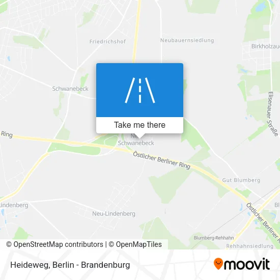 Карта Heideweg