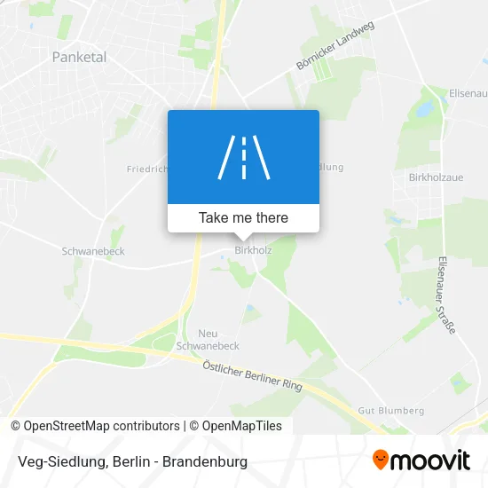 Карта Veg-Siedlung