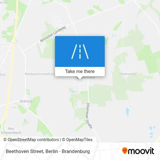 Beethovenstraße map