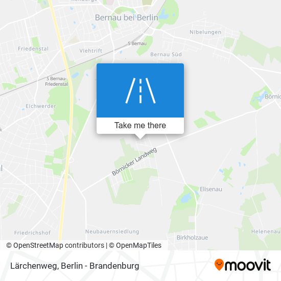 Lärchenweg map