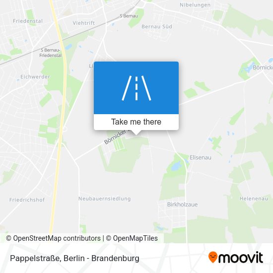 Pappelstraße map