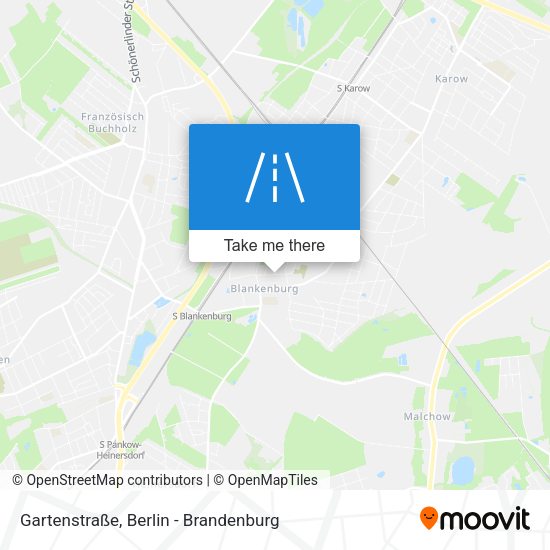 Gartenstraße map