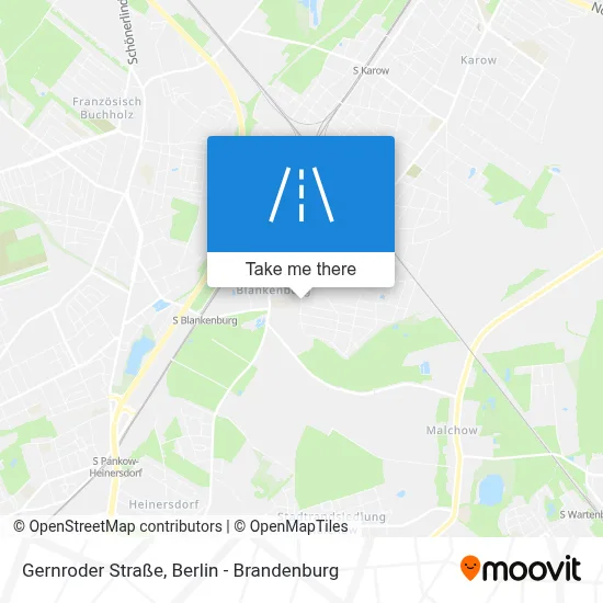 Gernroder Straße map