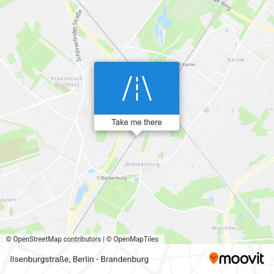 Карта Ilsenburgstraße