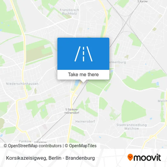 Карта Korsikazeisigweg