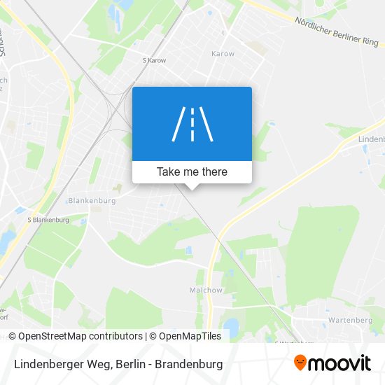 Lindenberger Weg map