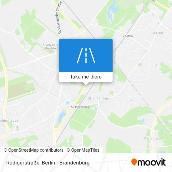 Карта Rüdigerstraße