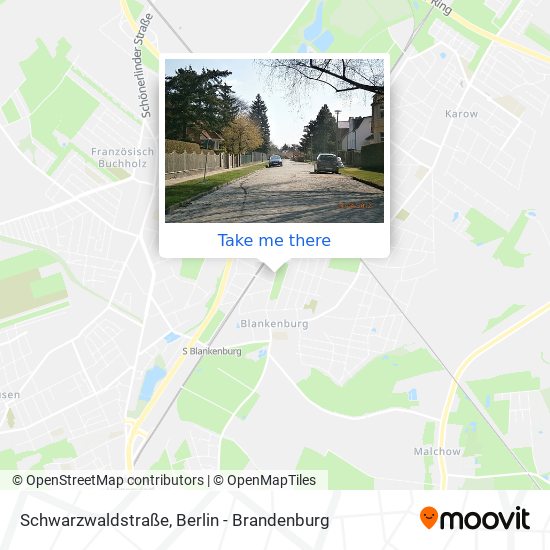 Schwarzwaldstraße map