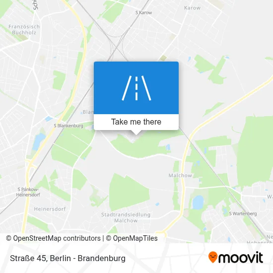 Straße 45 map