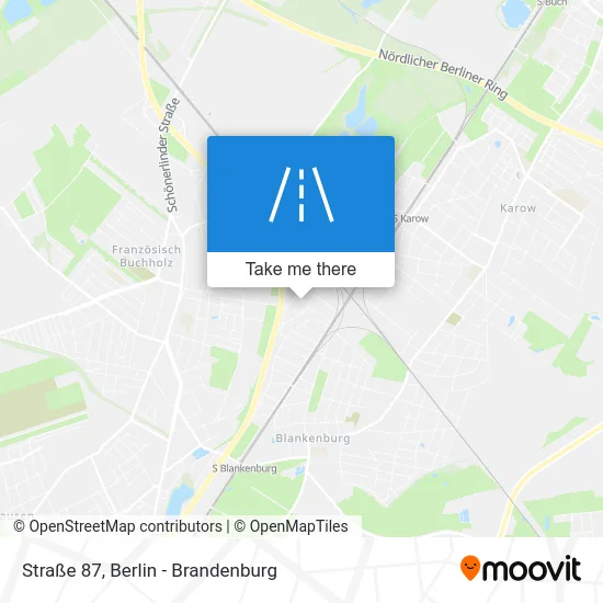 Straße 87 map