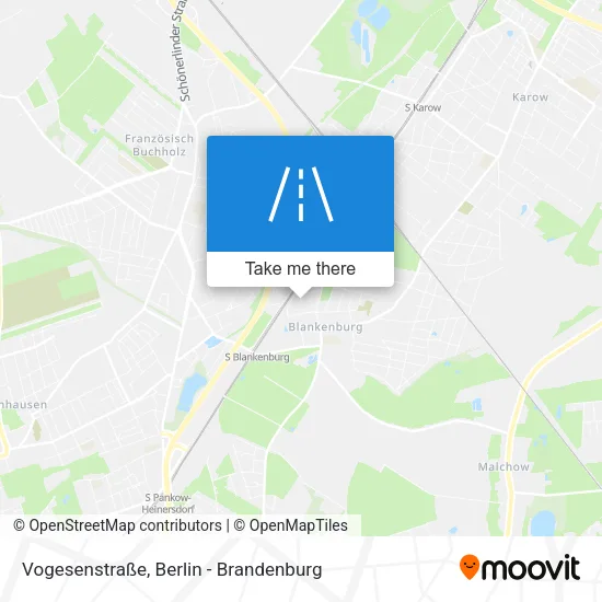 Карта Vogesenstraße