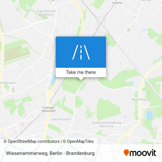Wiesenammerweg map