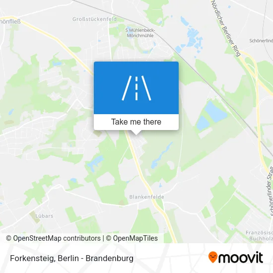 Forkensteig map
