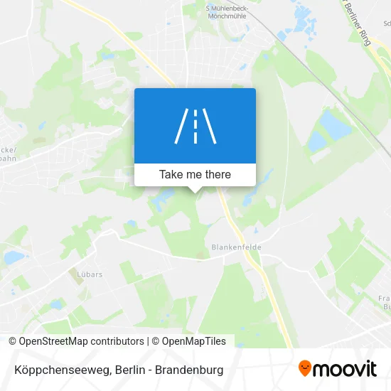 Карта Köppchenseeweg