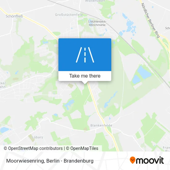 Карта Moorwiesenring