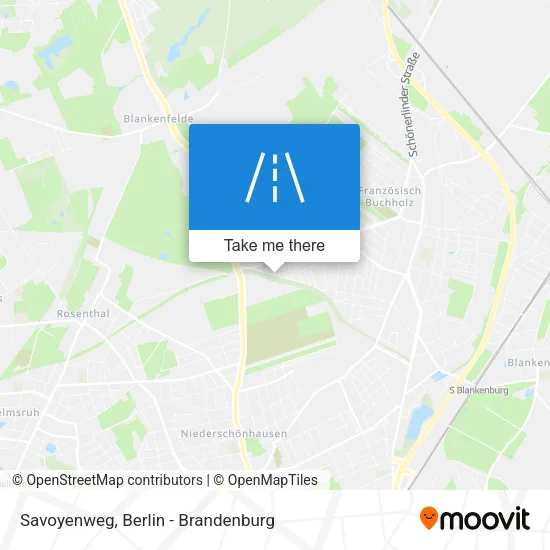 Карта Savoyenweg
