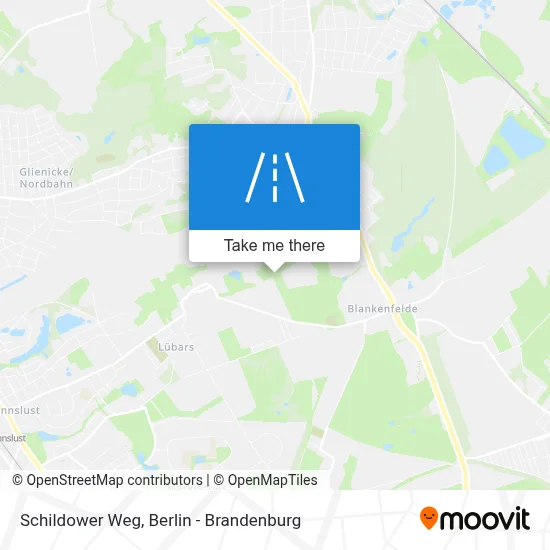 Schildower Weg map
