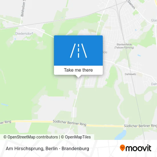 Карта Am Hirschsprung
