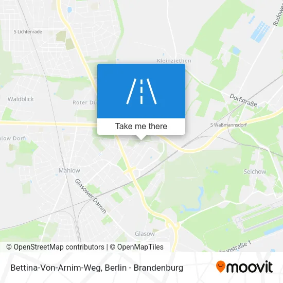 Карта Bettina-Von-Arnim-Weg