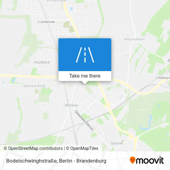 Карта Bodelschwinghstraße