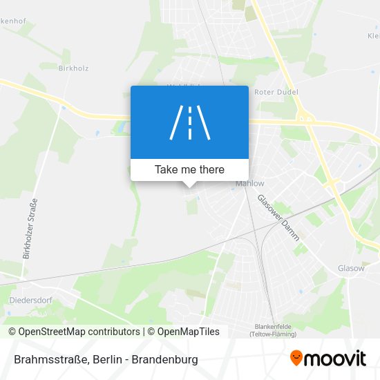 Brahmsstraße map