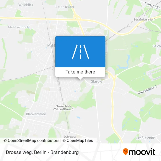 Drosselweg map