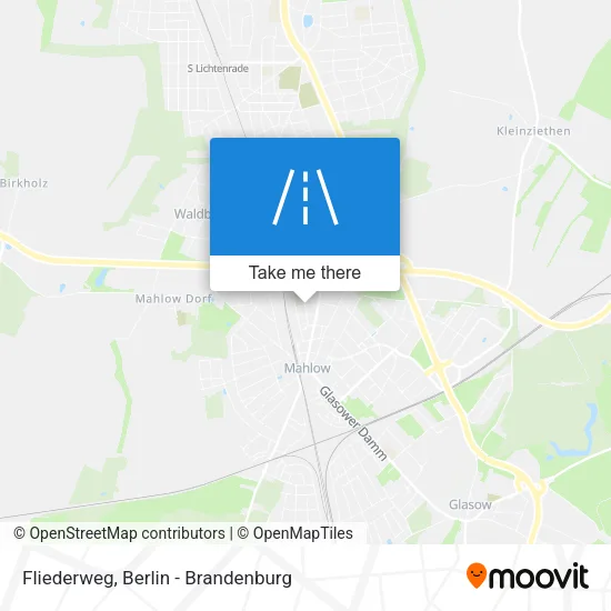 Карта Fliederweg