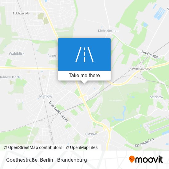 Goethestraße map
