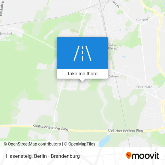 Карта Hasensteig
