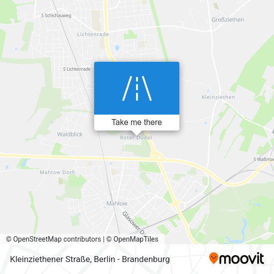 Kleinziethener Straße map