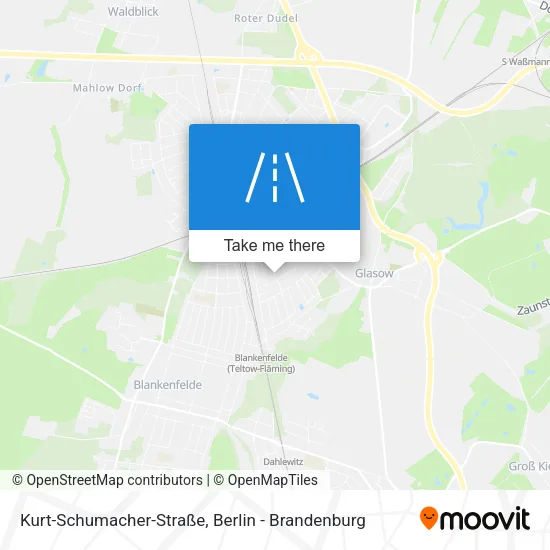 Карта Kurt-Schumacher-Straße