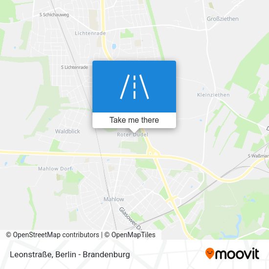 Leonstraße map