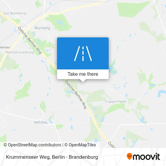 Карта Krummenseer Weg