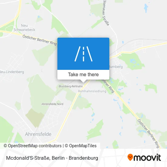 Карта Mcdonald'S-Straße