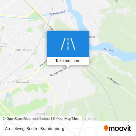 Карта Amselweg