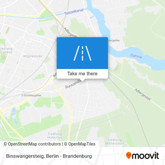 Карта Binswangersteig