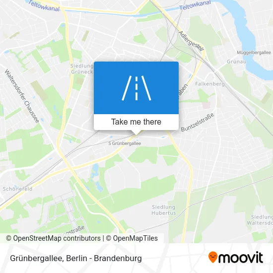 Карта Grünbergallee