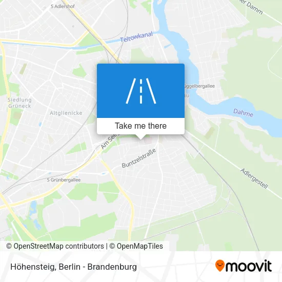 Карта Höhensteig