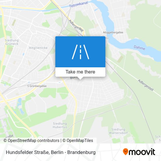 Hundsfelder Straße map